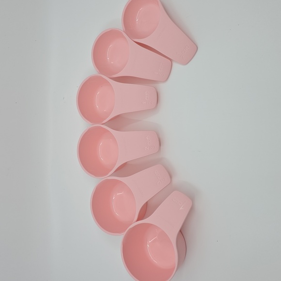 Tupperware Measuring Mates Pink NEW - Picture 2 of 7
